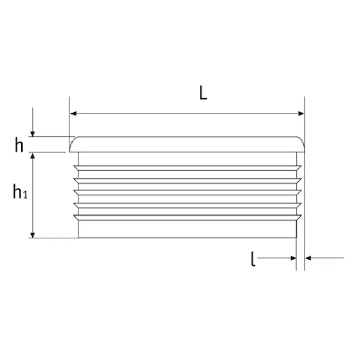 ESCO 50x50mm/M10 角型ブッシング(10個/黒) EA983FP-244(CDC)【別送品】