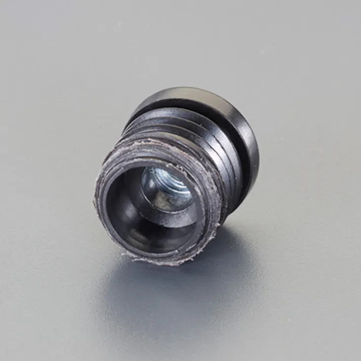 丸型ブッシング(20個/黒) φ20mm/M6 EA983FP-252 4518340115255【別送品】