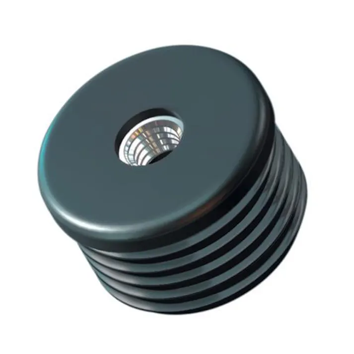 ESCO φ20mm/M 8 丸型ブッシング(20個/黒) EA983FP-253(CDC)【別送品】