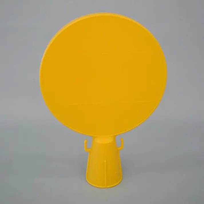 ミツギロン 300x94x426mm コーン看板(無地) EA983FT-10(CDC)【別送品】