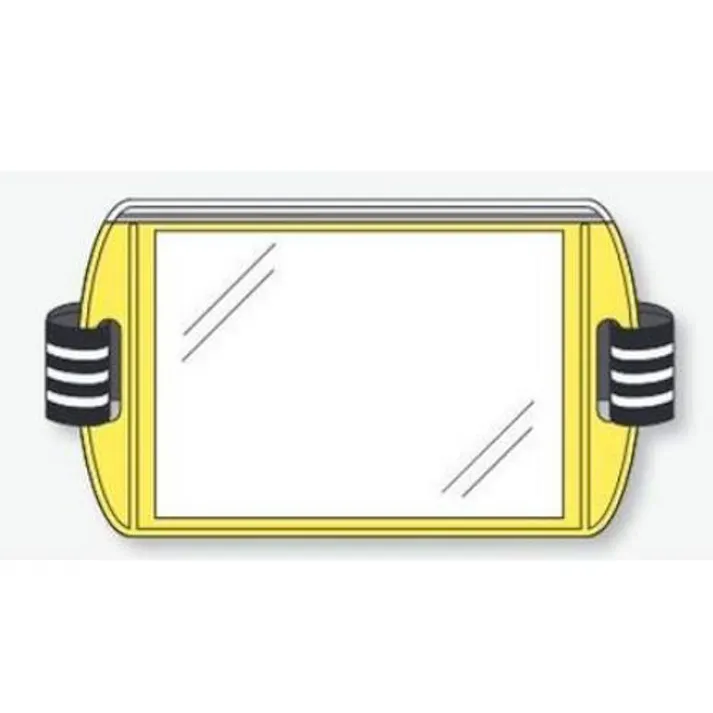 ユニット(UNIT) 腕章名札(差込式・黄) 145x87mm EA983RG-122 4518340089075【別送品】