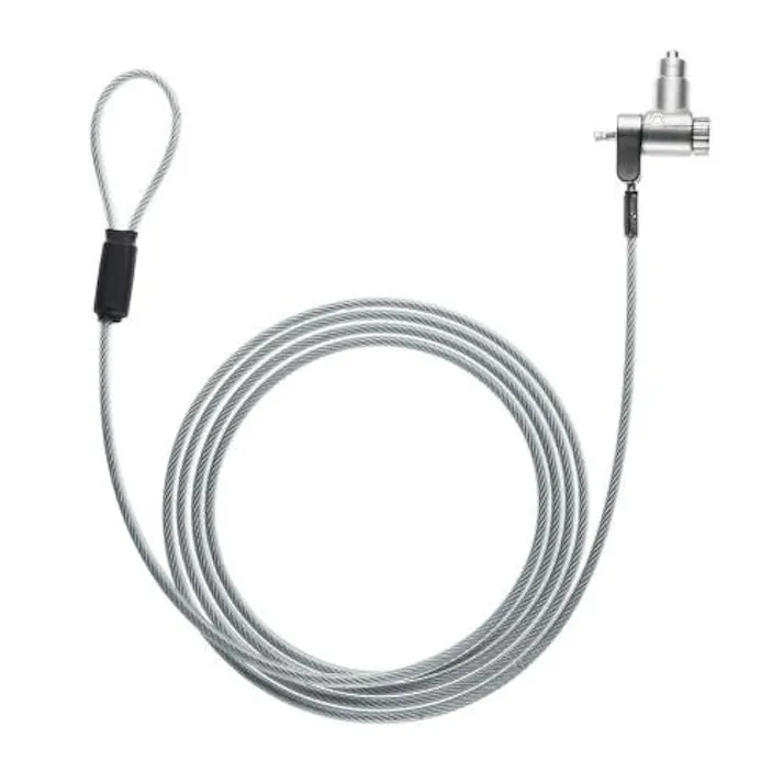 サンワサプライ φ4.4mmx2m セキュリティワイヤー(Noble・Nano/シリンダ) EA983TS-227(CDC)【別送品】