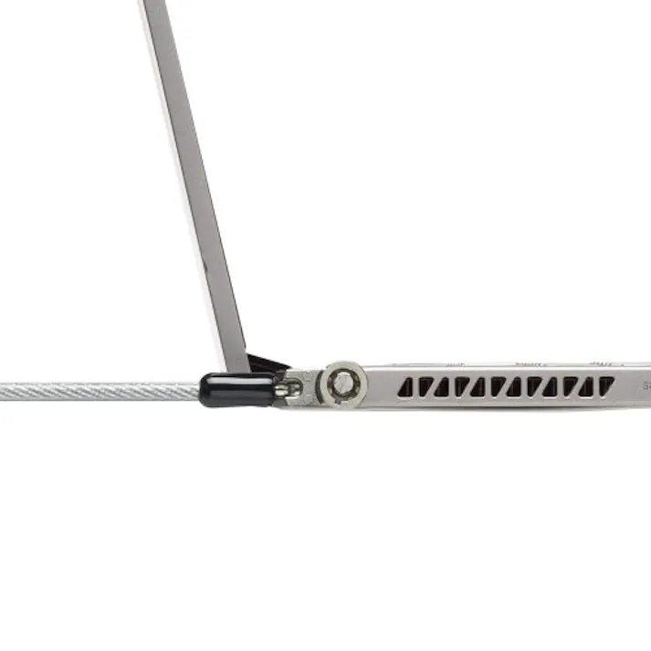 サンワサプライ φ4.5mmx1.8m セキュリティワイヤー(Nano対応/シリンダ) EA983TS-229(CDC)【別送品】