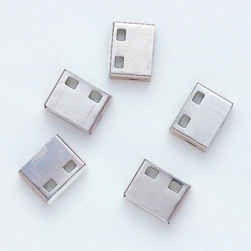 サンワサプライ USBコネクタ取付セキュリティ用取付部品(白/5個) EA983TS-297AA 4518340121980【別送品】