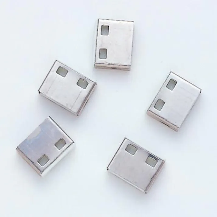 サンワサプライ USBコネクタ取付セキュリティ用取付部品(白/5個) EA983TS-297AA(CDC)【別送品】