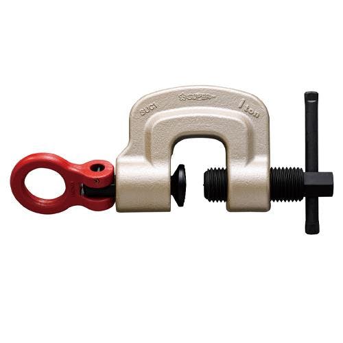 スーパーツール スクリュークランプ(引張り治具兼用型) 0.5ton EA984FA-51 4518340079243【別送品】