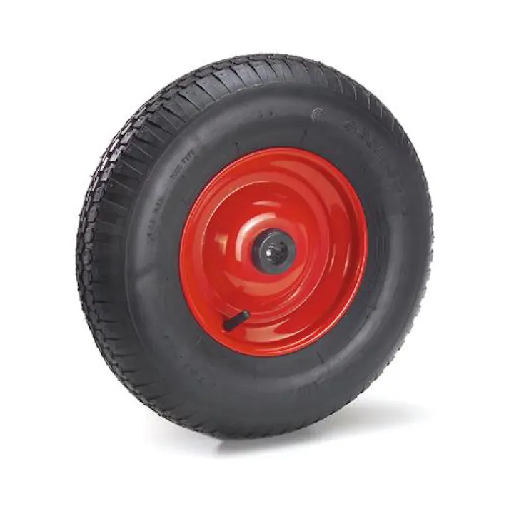 ESCO 400x100mm 空気入りタイヤ(スチールホイール) EA986CW-35(CDC)【別送品】