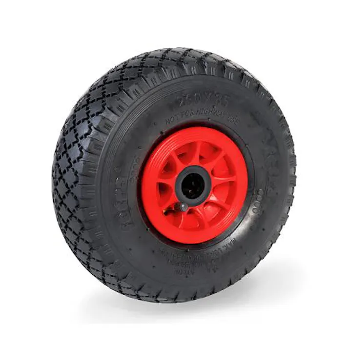ESCO 260x 85mm 空気入りタイヤ(プラスチックホイール) EA986CW-43(CDC)【別送品】