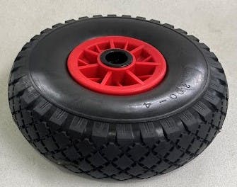 ポリウレタンタイヤ(プラスチックホイール) 260x85mm EA986CW-52
