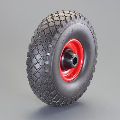 ポリウレタンタイヤ(スチールホイール) 260x85mm EA986CW-63 4550061429037【別送品】
