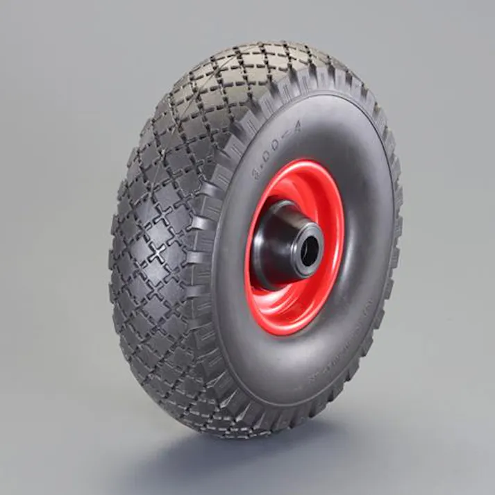 ポリウレタンタイヤ(スチールホイール) 260x85mm EA986CW-63 4550061429037【別送品】