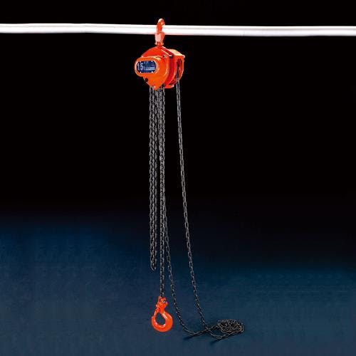 チェーンブロック 5.0tonx3.0m EA987CP-3 4518340082250【別送品】