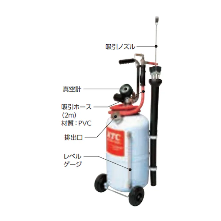 京都機械工具(KTC) 20L オイルドレーナー EA991CR-12A(CDC)【別送品】