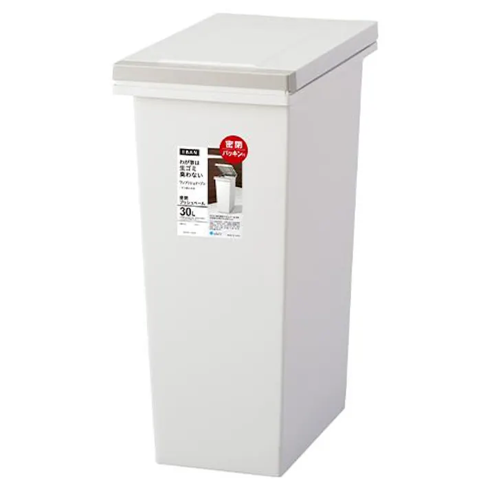 ESCO 30L ダストボックス(プッシュ式) EA995AA-206(CDC)【別送品】