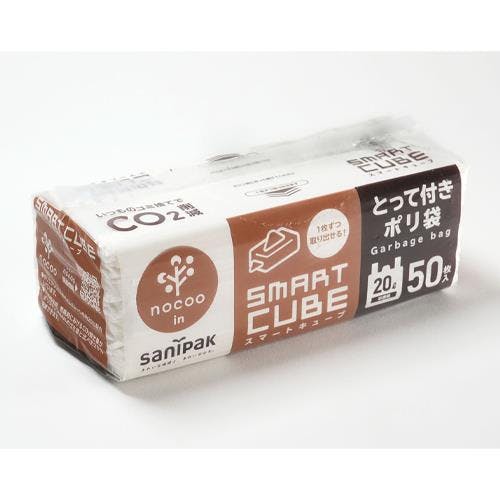 中国産乾燥ホウバ30〜35cm 50枚入20パック 日本サニパック 520x600mm/20L ポリ袋(半透明/取手付/50枚