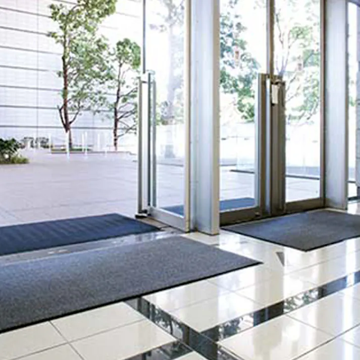 テラモト 玄関マット(グレー) 600x900mm EA997RH-132 4518340154162【別送品】