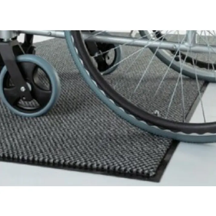 テラモト 玄関マット(グレー) 600x900mm EA997RH-132 4518340154162【別送品】