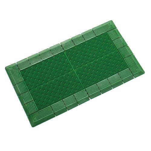テラモト エルバーマット(緑) 450x750mm EA997RH-15 4518340192089【別送品】