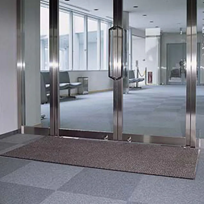 テラモト 玄関マット(モスグレー) 600x900mm EA997RH-153 4518340192256【別送品】