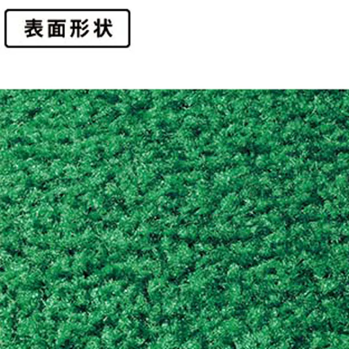 テラモト 玄関マット(灰) 450x750mm EA997RH-91A 4518340153806【別送品】