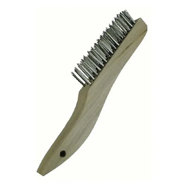 25×250mm 柄付ブラシ(薄毛/ステンレス) EA109BD-21 4550061581537 (CDC)【別送品】