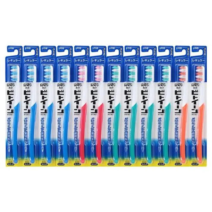 歯ブラシ(ビトイーン/レギュラー/かため/12本) EA109DZ-23B 4550061477267【別送品】