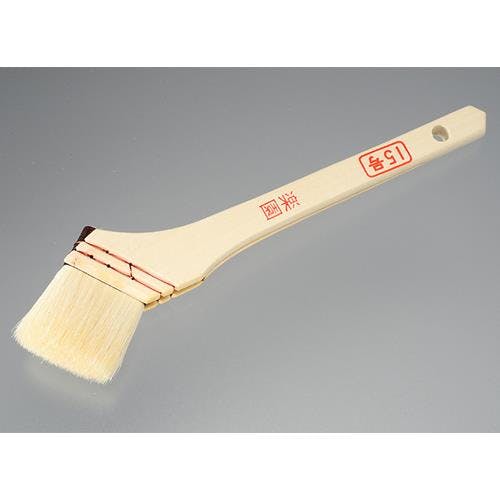 合成樹脂塗料用薄口刷毛(山羊毛/筋違) 42mm EA109LE-2A 4518340364400【別送品】