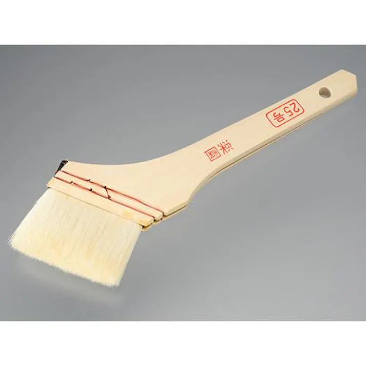 合成樹脂塗料用薄口刷毛(山羊毛/筋違) 70mm EA109LE-4A 4518340364387【別送品】