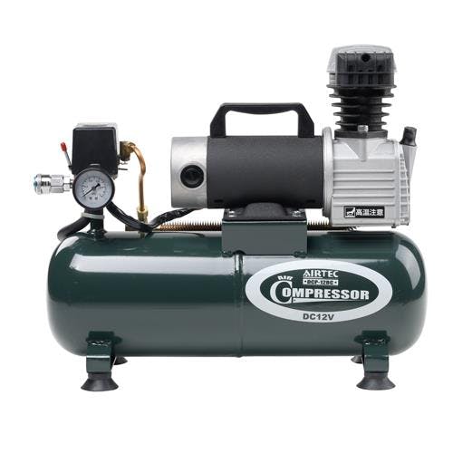 ナカトミ エアーコンプレッサー(タンク8L) DC12V/187W EA116PN-26 4518340393042【別送品】