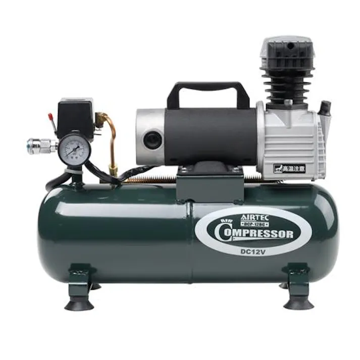 ナカトミ エアーコンプレッサー(タンク8L) DC12V/187W EA116PN-26 4518340393042【別送品】