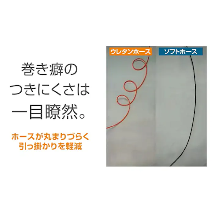 三協リール(TRIENS) エアーホースリール(耐スパッタ/自動巻取) 8.0mmx15m EA124BJ-13C 4518340404656【別送品】