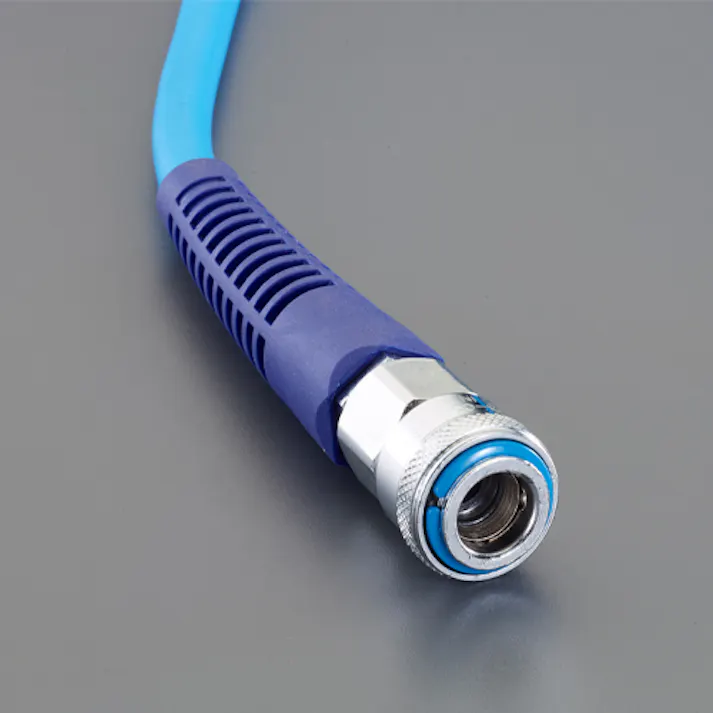 耐低温エアーホース(カプラー付/PVC) 8.0x12mm/10m EA125CG-310 4518340384224【別送品】