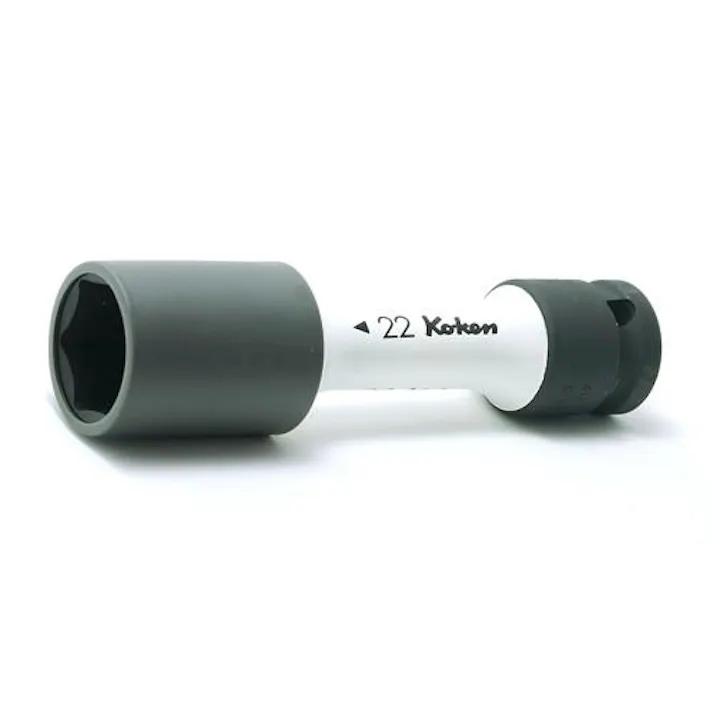 1/2”DR×22mm ホイルナット用インパクトソケット EA164DJ-22A 4518340259898 (CDC)【別送品】
