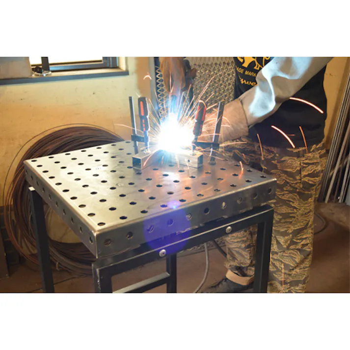 スター電器製造(SUZUKID) 溶接用作業台(回転式) 500x500x680mm EA315ST-10 4518340386242【別送品】