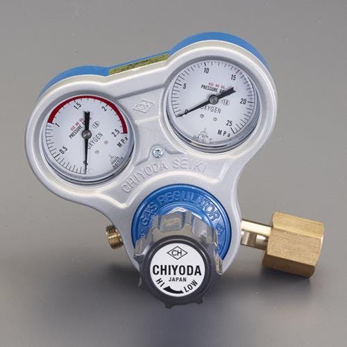 酸素調整器(関東式・雌ネジ) EA316A-2A 4518340344679【別送品】