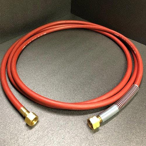 アセチレンバーナー用ホース(両端金具付) 5m EA330AK-5B 4518340432062【別送品】