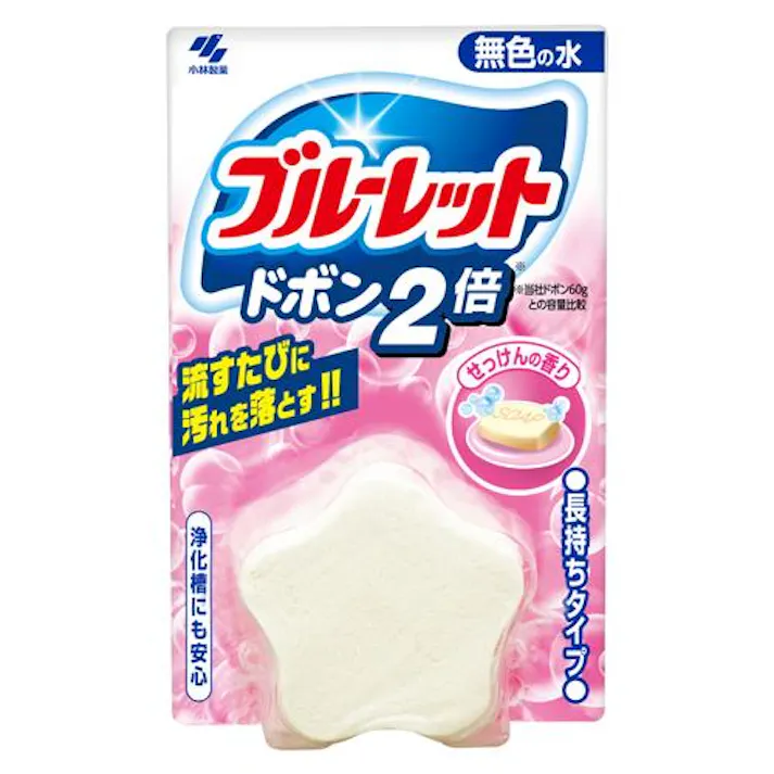 ブルーレットドボン2倍無色(せっけん) 120g EA341WC-51A 4550061407448【別送品】