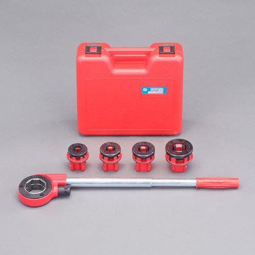 ねじ切セット 3/8”-1” EA350SA-3 4518340398023【別送品】