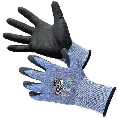 手袋(リサイクル素材/ニトリルゴムコート) [M] EA354AB-242 4518340379190【別送品】