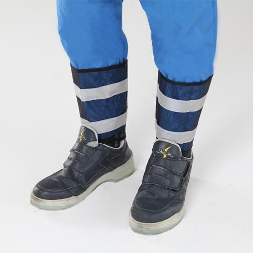 脚絆(マジック式/反射テープ付) [L] EA355KK-41 4518340379930【別送品】