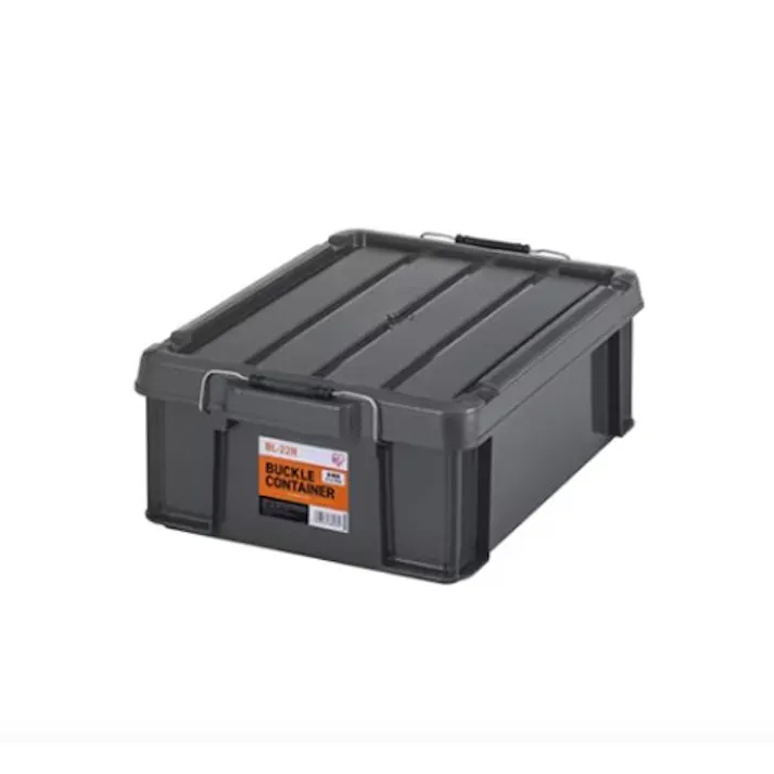 525×380×182mm ケース(バックル付/チャコールグレー/5個) EA506AB-41BB 4518340440241 (CDC)【別送品】