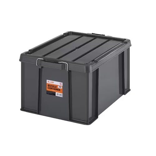 収納ケース(チャコールグレー/3個) 624x450x330mm EA506AB-47BB 4518340440234【別送品】