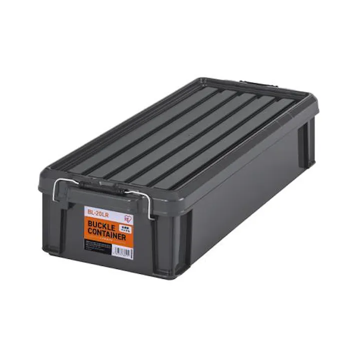 710×300×160mm 収納ケース(バックル付/チャコールグレー) EA506AB-50AA 4518340397002 (CDC)【別送品】