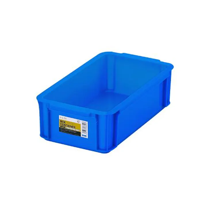 334×200×100mm 収納ボックス(ブルー/10個) EA506LD-23A 4518340404977 (CDC)【別送品】