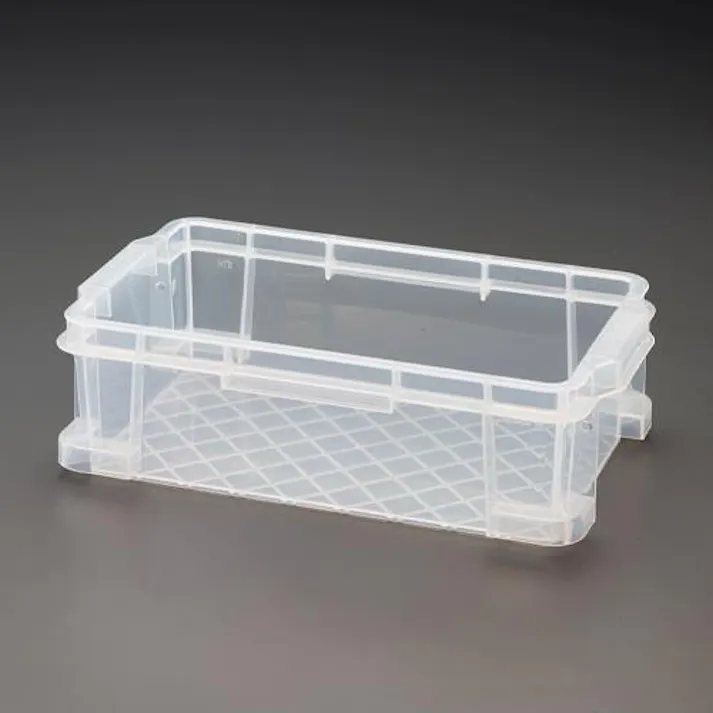 338×193×99mm/ 4.4L 収納ボックス(透明) EA506LF-2 4518340370692 (CDC)【別送品】