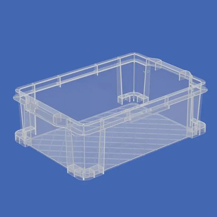 430×286×143mm/12.8L 収納ボックス(透明) EA506LF-4 4518340370739 (CDC)【別送品】