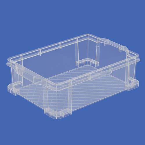 三甲(サンコー) 収納ボックス(透明) 532x369x161mm/22.8L EA506LF-5 4518340370746【別送品】