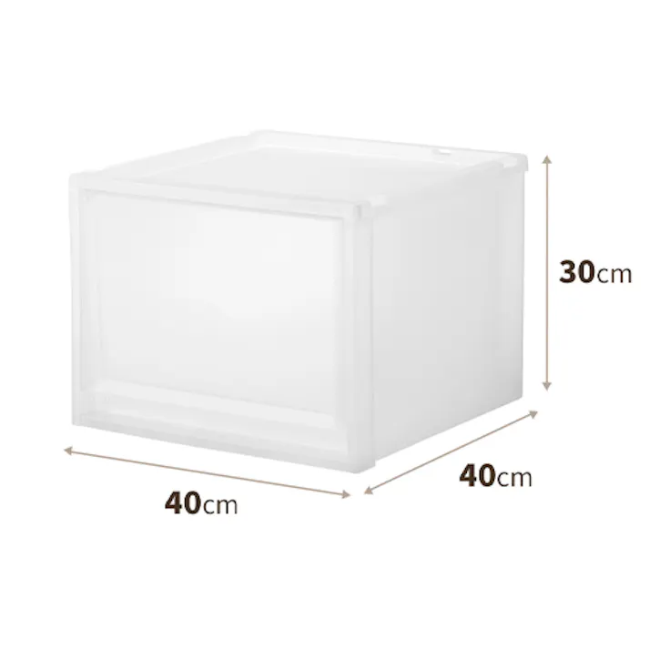 天馬(TENMA) 引出し式収納ケース 400x400x300mm EA506MA-48 4518340337855【別送品】