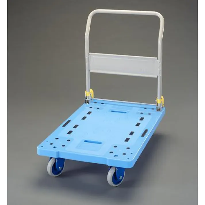 900×600mm/300kg 運搬車(静音) EA520BY-2B 4518340386105 (CDC)【別送品】