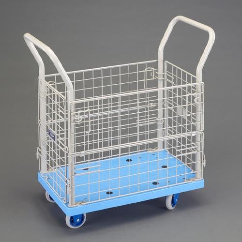 東正車輌(TOSEI) 運搬車(静音/メッシュ) 675x440mm/150kg EA520BY-41B 4518340385979【別送品】